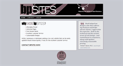 Desktop Screenshot of bpsites.com