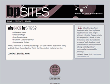 Tablet Screenshot of bpsites.com